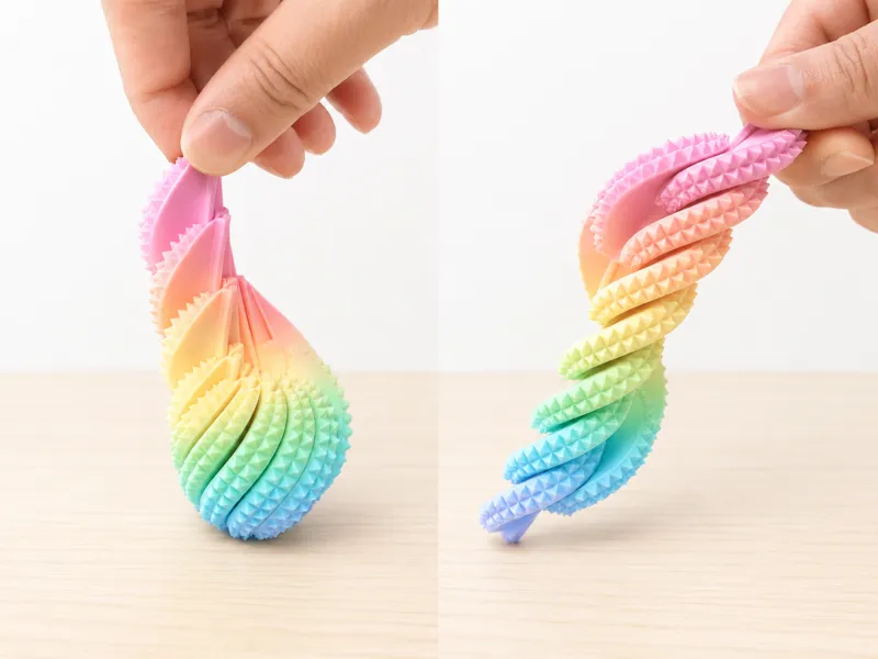 Spiky Twisty Fidget Ball