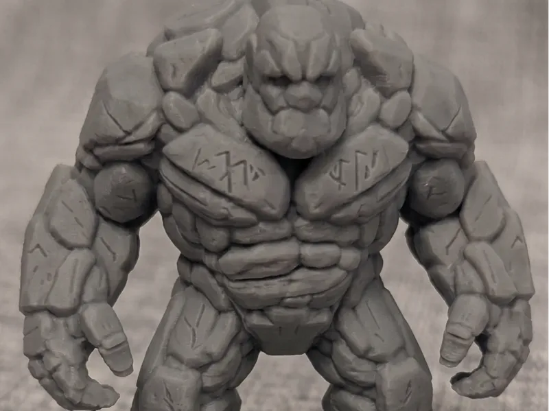 Detailed Earth/Stone Golem/Elemental