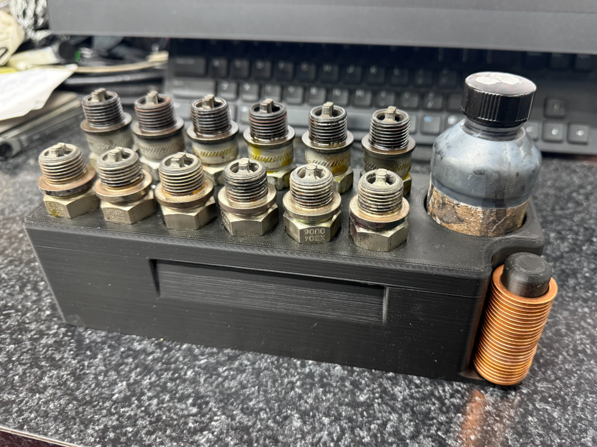 Aviation Spark Plug Tray