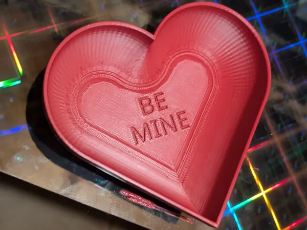 Coupelle cœur pour bonbons ou bijoux