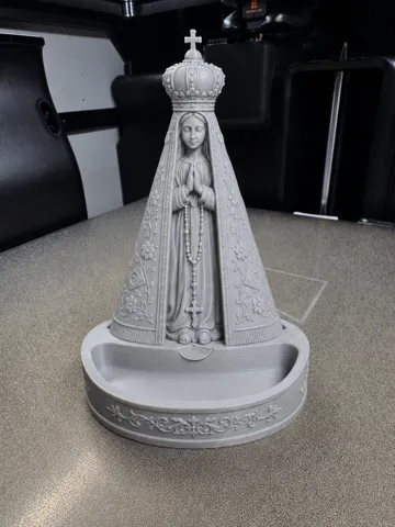 Soporte: Nossa Senhora Aparecida – Porta Rosario 3D — vista de referencia 3