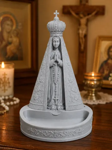 Soporte: Nossa Senhora Aparecida – Porta Rosario 3D — vista de referencia 2