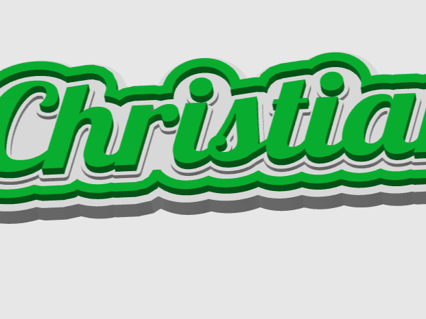 Portachiavi Christian 2 Colori AMS