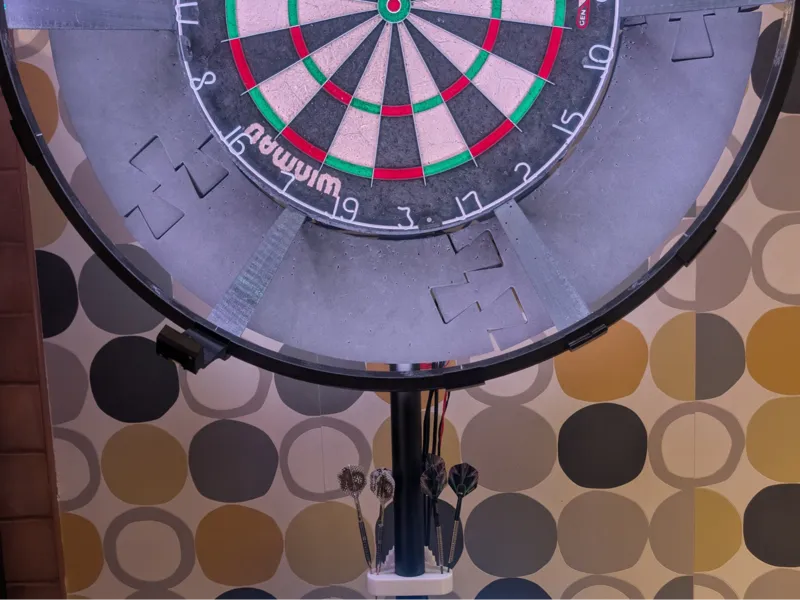 Dart Flight Holder for Dartboard Stand
