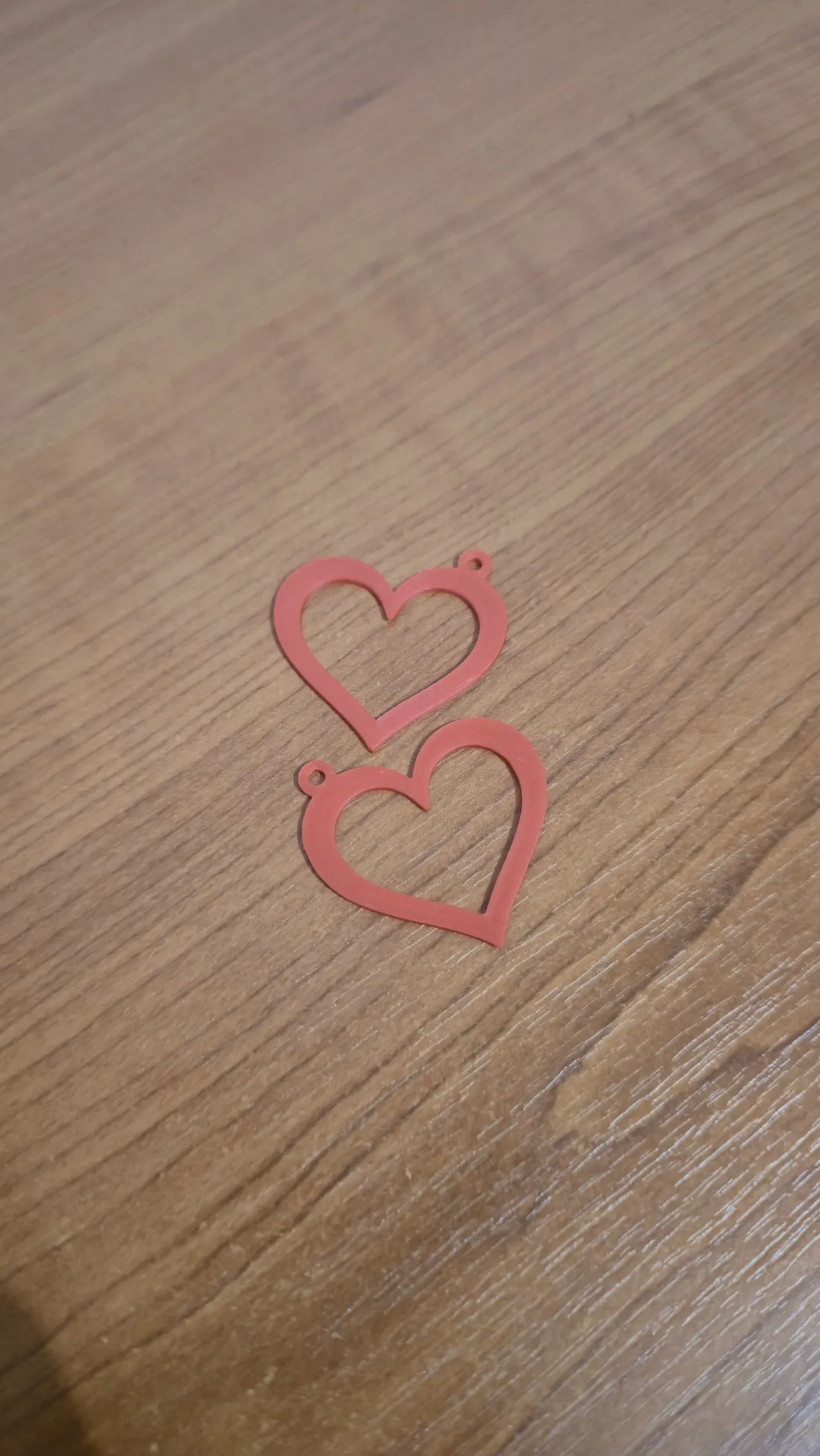 Heart Outline Earrings view 4