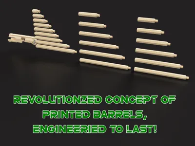 Modular Outer barrel system M14x1LH airsoft