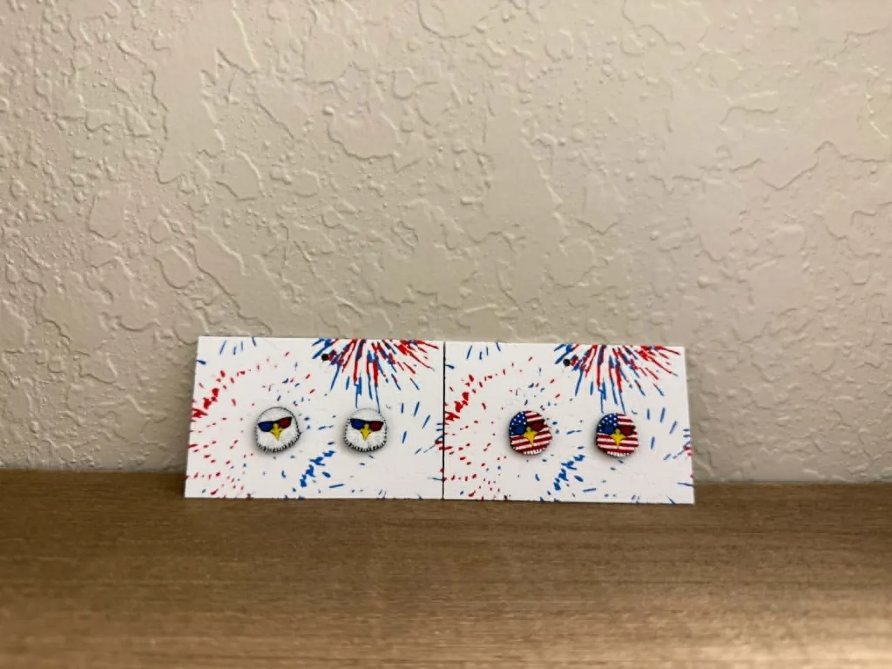 Fireworks Earring Card view 3