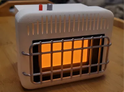 NO AMS Gas/Prop Wall Heater LED TEA LIGHT Holder