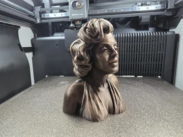 Figura decorativa: Marilyn Monroe Bust | Hollywood Icon Sculpture — vista de referencia 5