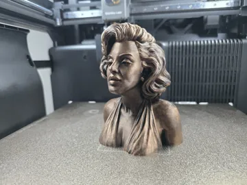 Figura decorativa: Marilyn Monroe Bust | Hollywood Icon Sculpture — vista de referencia 4