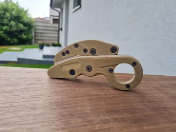 Letrero o emblema decorativo: Kinetic Morphing Utility Knife, karambit - EDC — vista de referencia 5