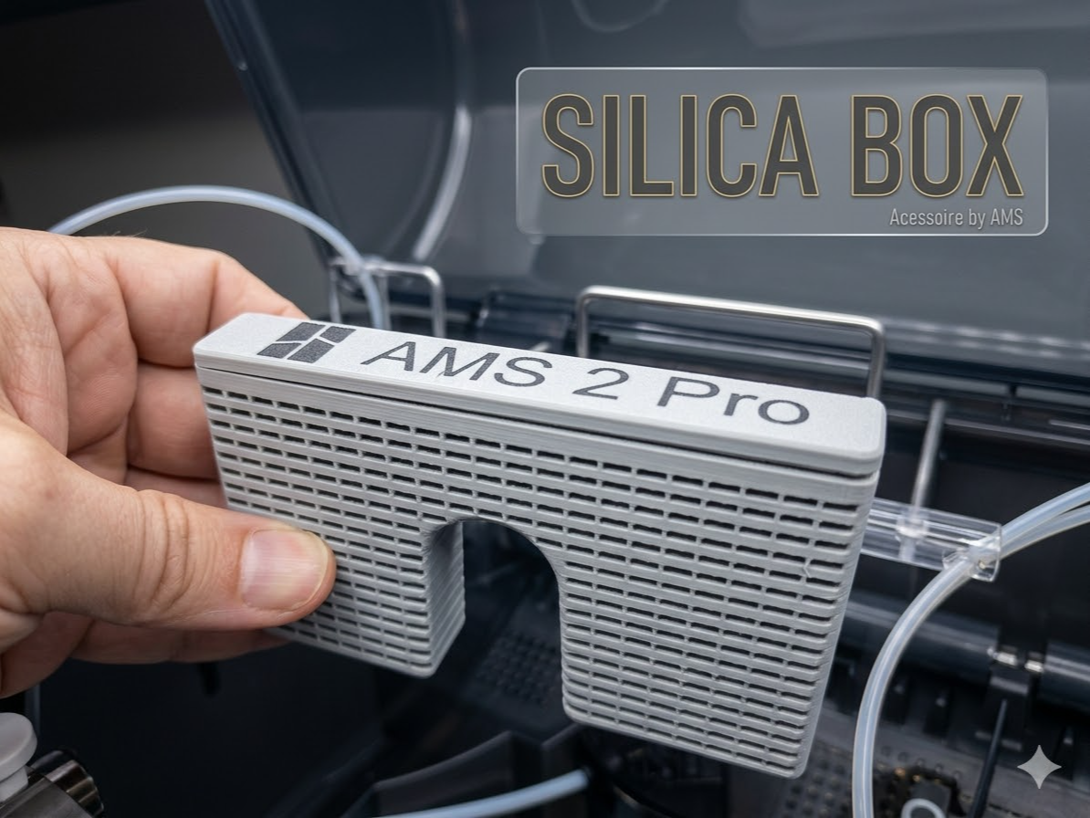 box for silica gel AMS 2 Pro  (for back)