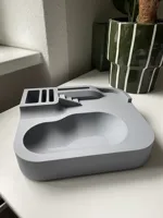 With precut holes.