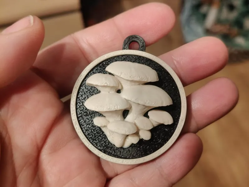 mushroms keyhain