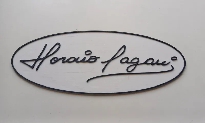 HORACIO PAGANI SIGNATURE