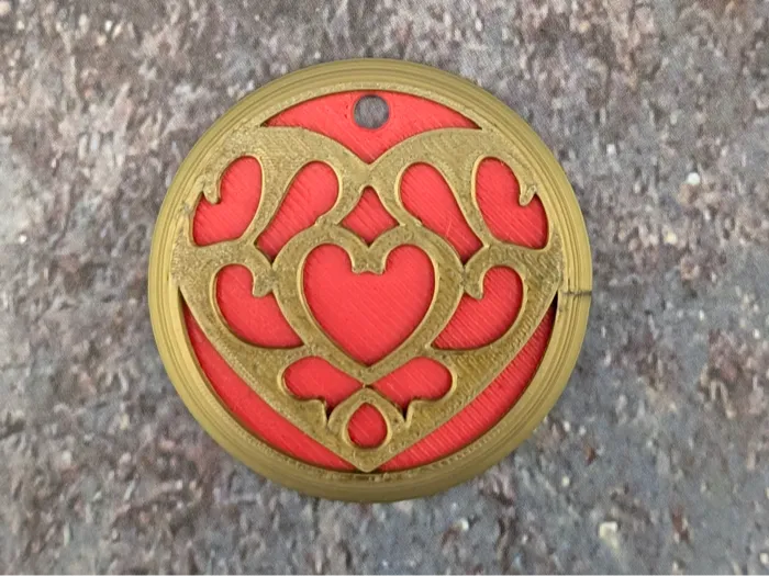 Legend of Zelda Heart Container Medal