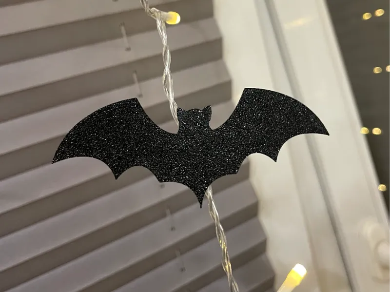 Bat halloween paper