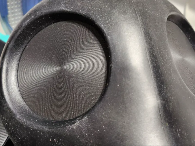 Cosplay Non-Reflective Circular Gas Mask Lenses