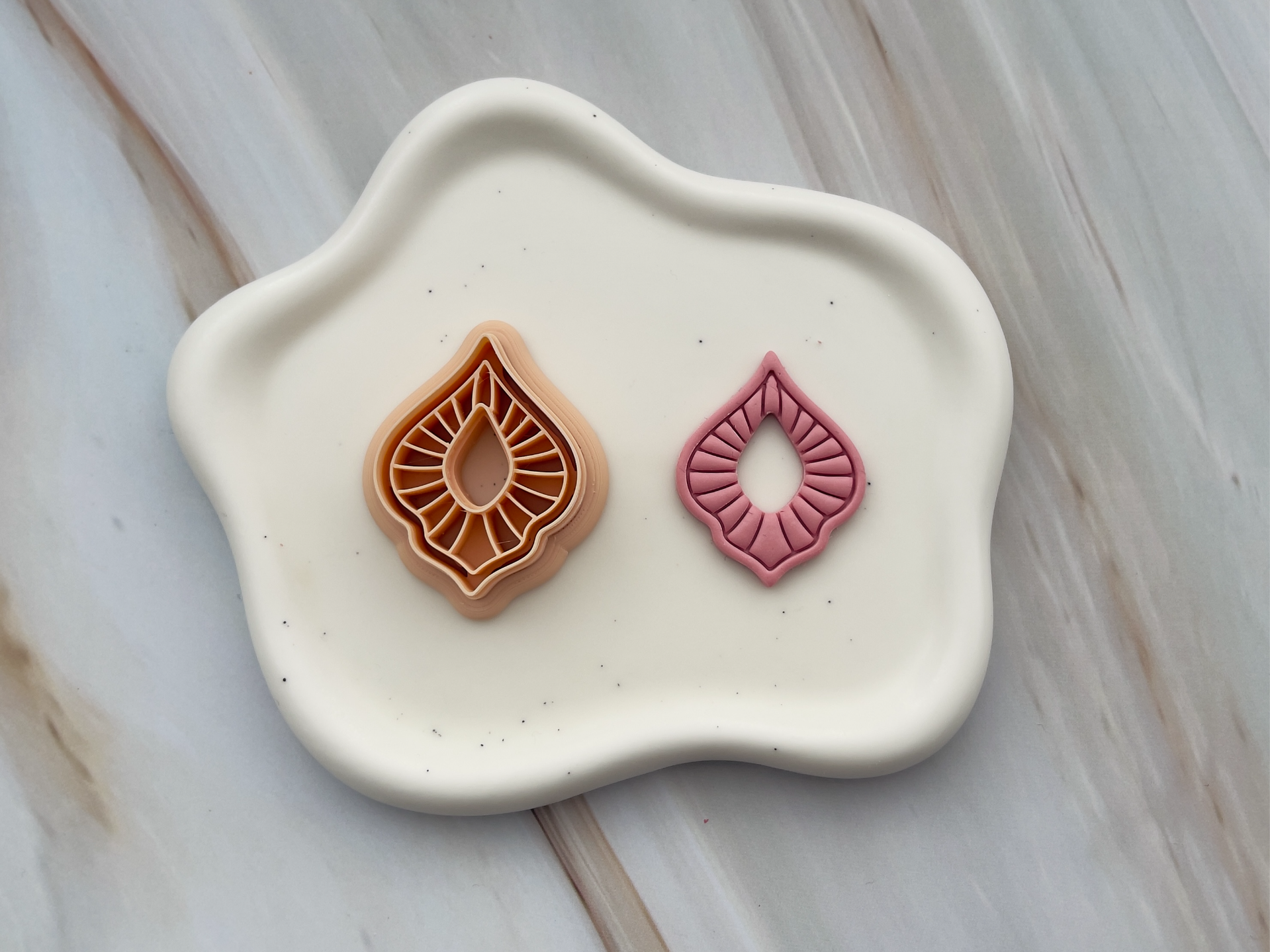 Boho Polymer Clay Earrings Cutter