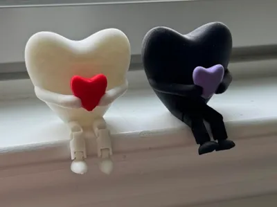 Valentine's Day Articulating Heart Buddy