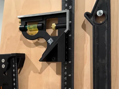 WEN 12-Inch Aluminum Combination Square Bracket
