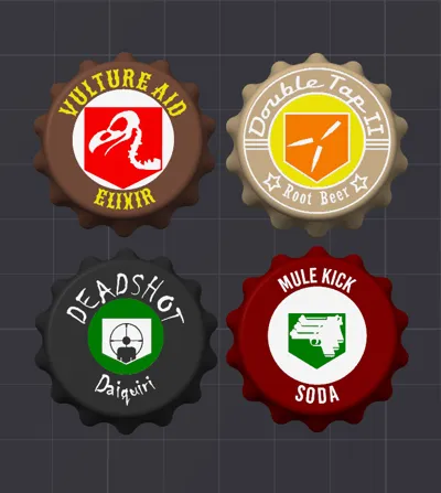 Call of duty black ops perk a cola caps - Free 3D Print Model - MakerWorld