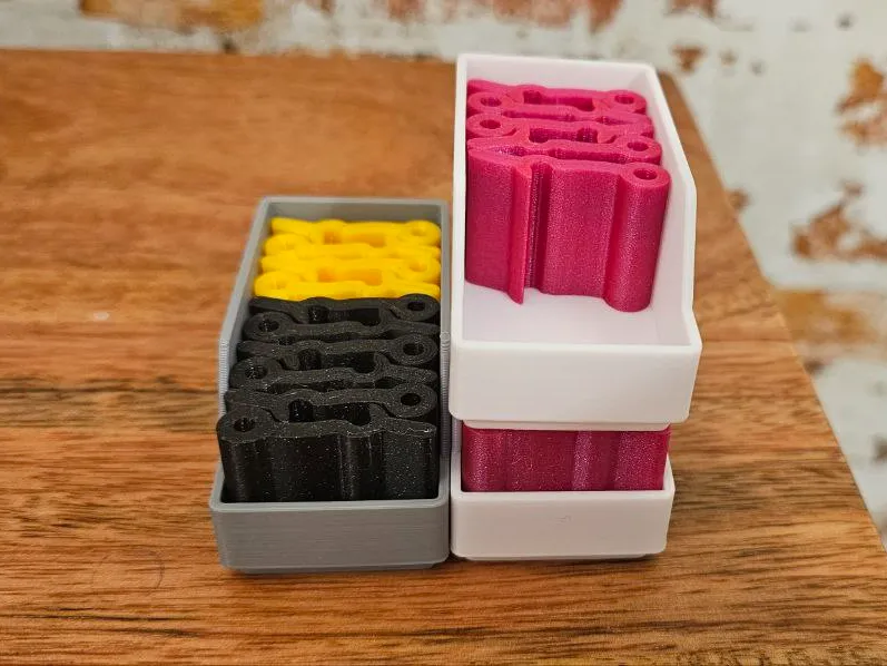 Stacking Bin for 30mm Latches (Rugged box, etc)
