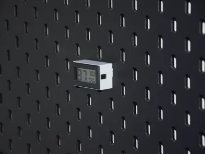 Digital Thermo-hygrometer skadis holder