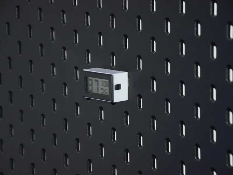 Digital Thermo-hygrometer skadis holder