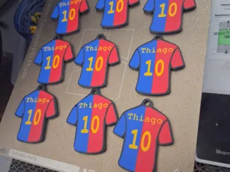 Llavero camiseta de futbol