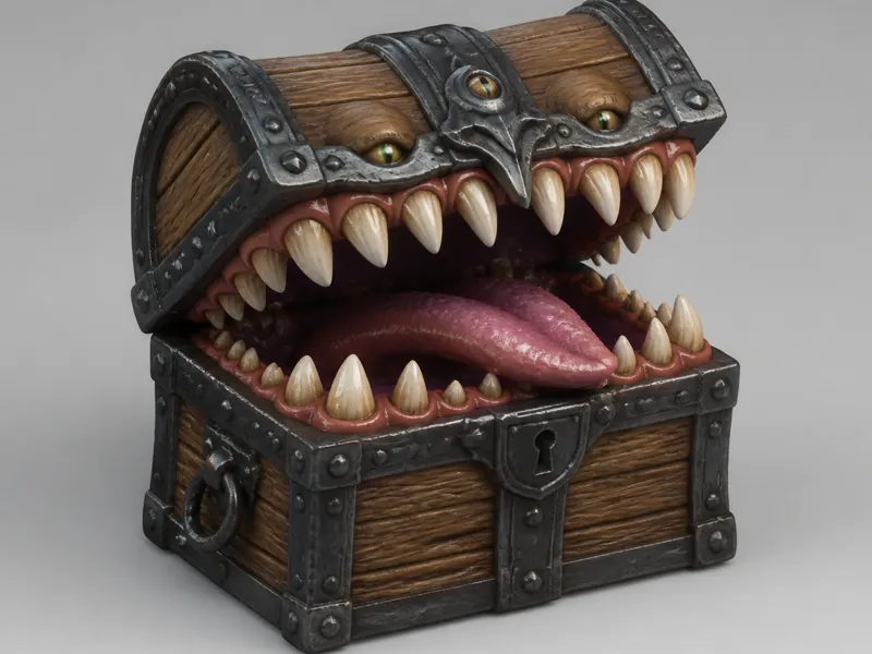 Mimic Chest - Dungeons & Dragons