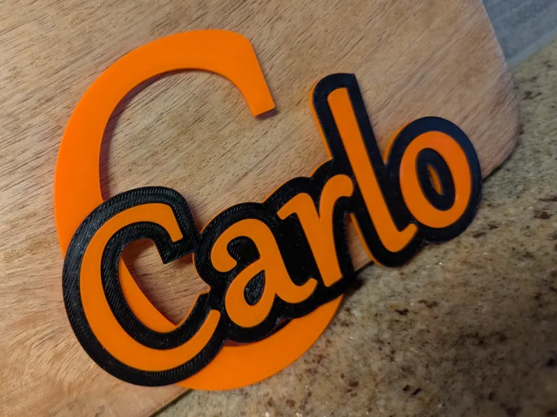 Carlo Name Sign