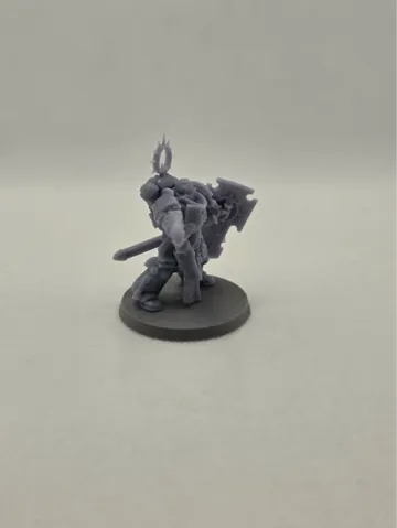 Modelo para impresión 3D: Spaceman Lieutenant — vista de referencia 2