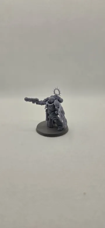 Modelo para impresión 3D: Spaceman Lieutenant — vista de referencia 3
