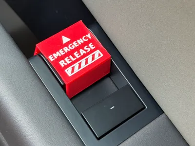 Telsa Cybertruck Emergency Door Release Cover