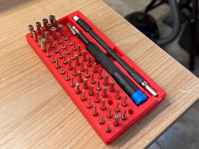Gridfinity-Halterung für iFixit Mako Driver Kit