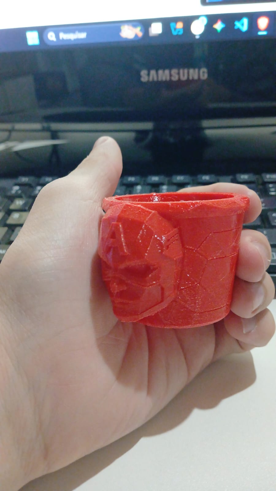 Captain America Popcorn Bucket - Free 3D Print Model - MakerWorld