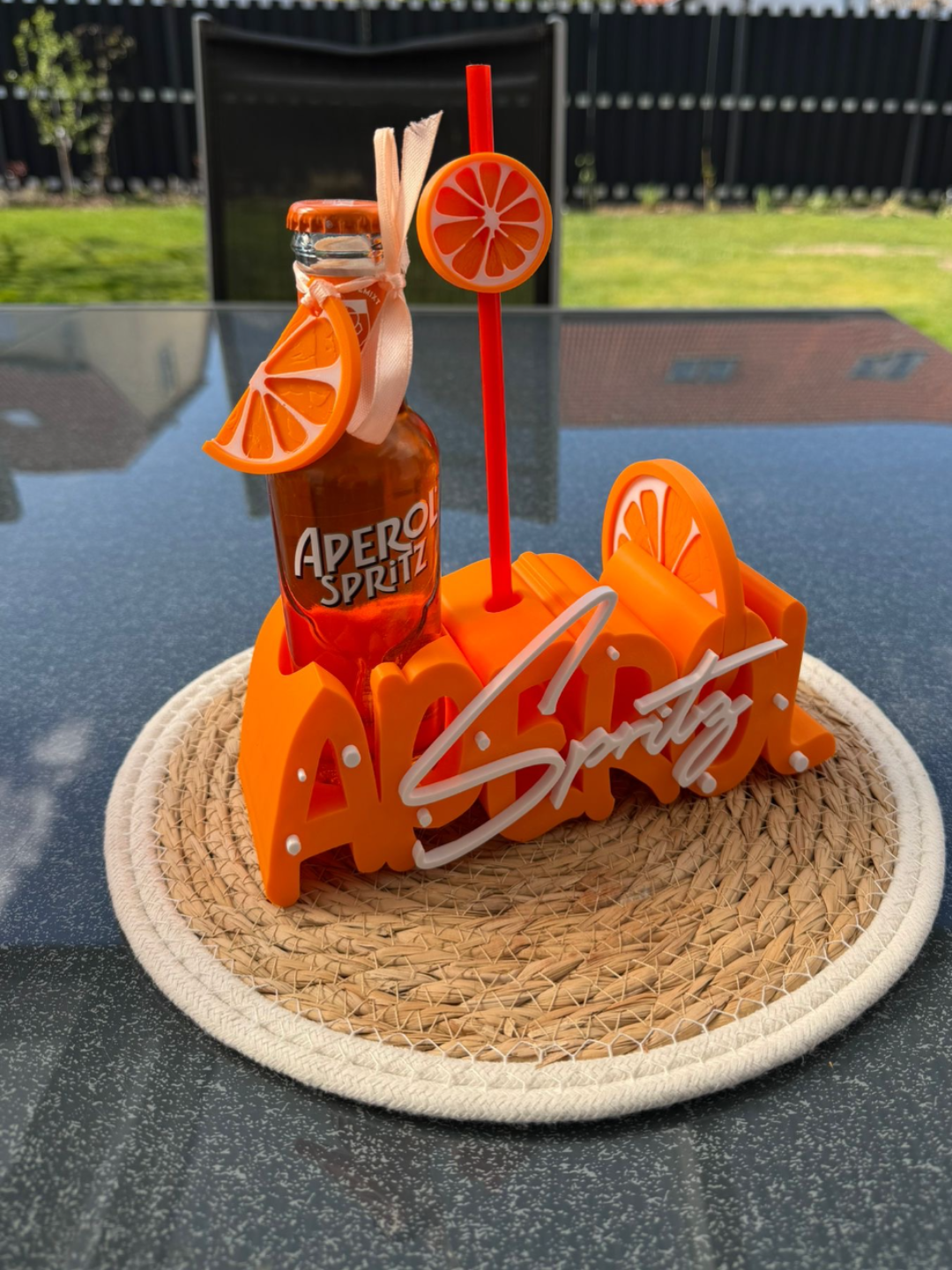 APEROL Spritz Display Holder Bottle Stand - Free 3D Print Model