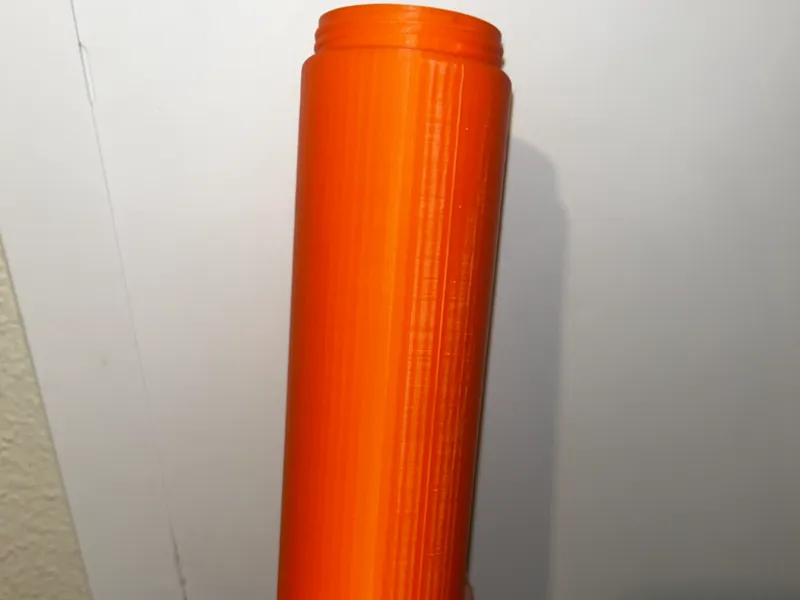 Long Item storage jar with lid