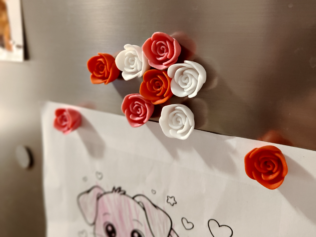 Mini Magnetic roses