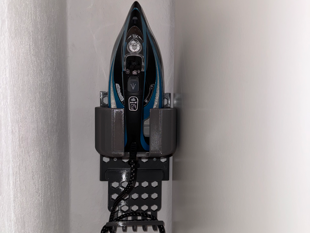 Iron Wall Mount + Cable Storage for Tefal Ultimate
