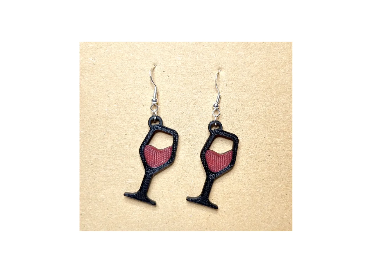 Wine Glass Earrings view 2