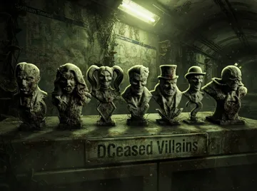 Figura decorativa: DCeased Villains Undead Bust Collection — vista de referencia 5