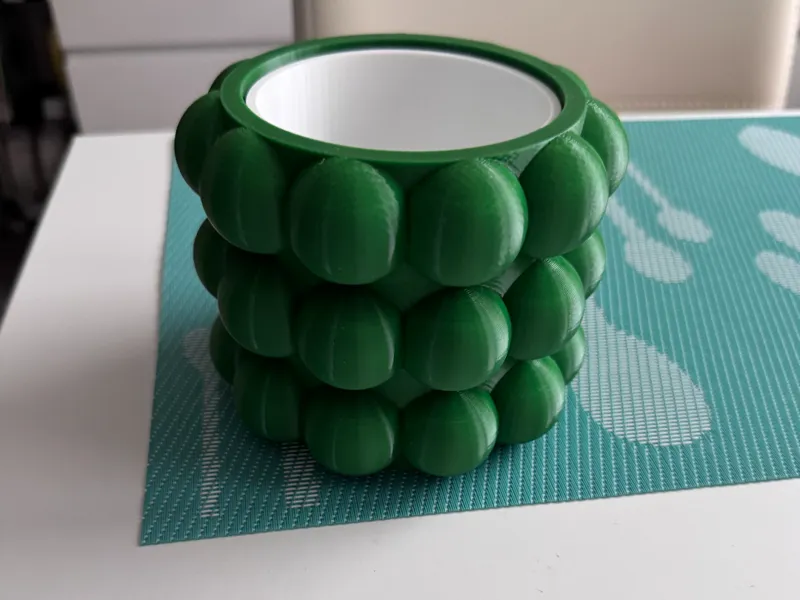 Flowerpot bubble