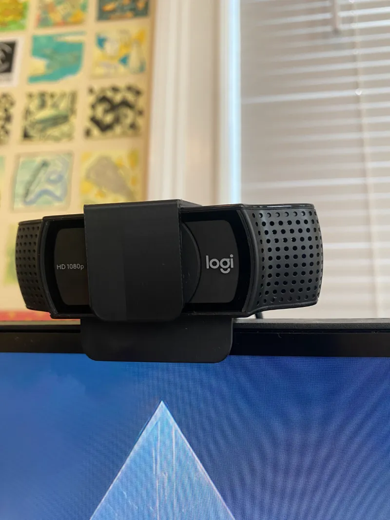 Logitech C920 Webcam Cover