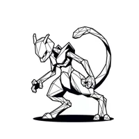 Tableau 2D Mewtwo — photo 1