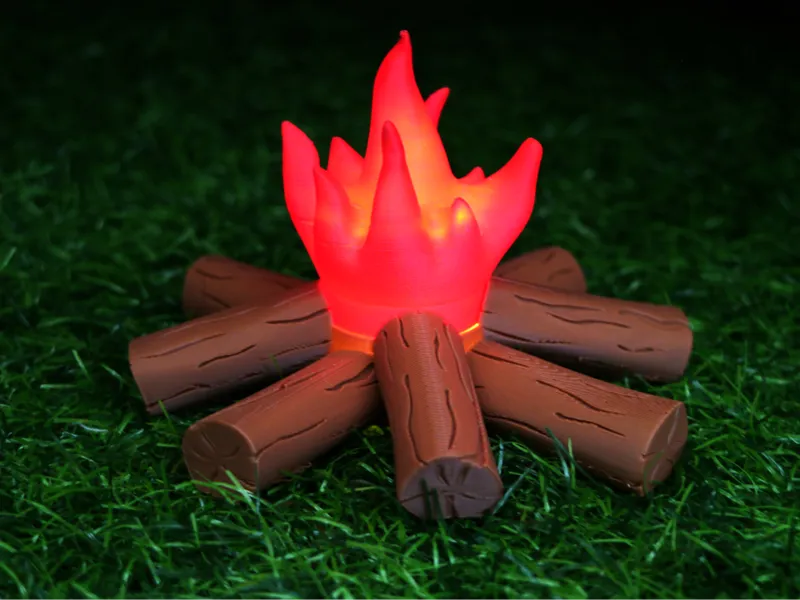Tea Light Campfire