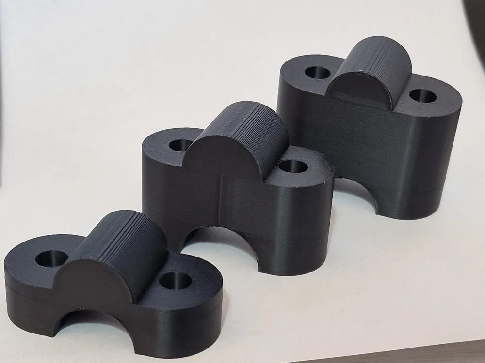 Parametric Motorcycle Handlebar Risers - Free 3D Print Model - MakerWorld