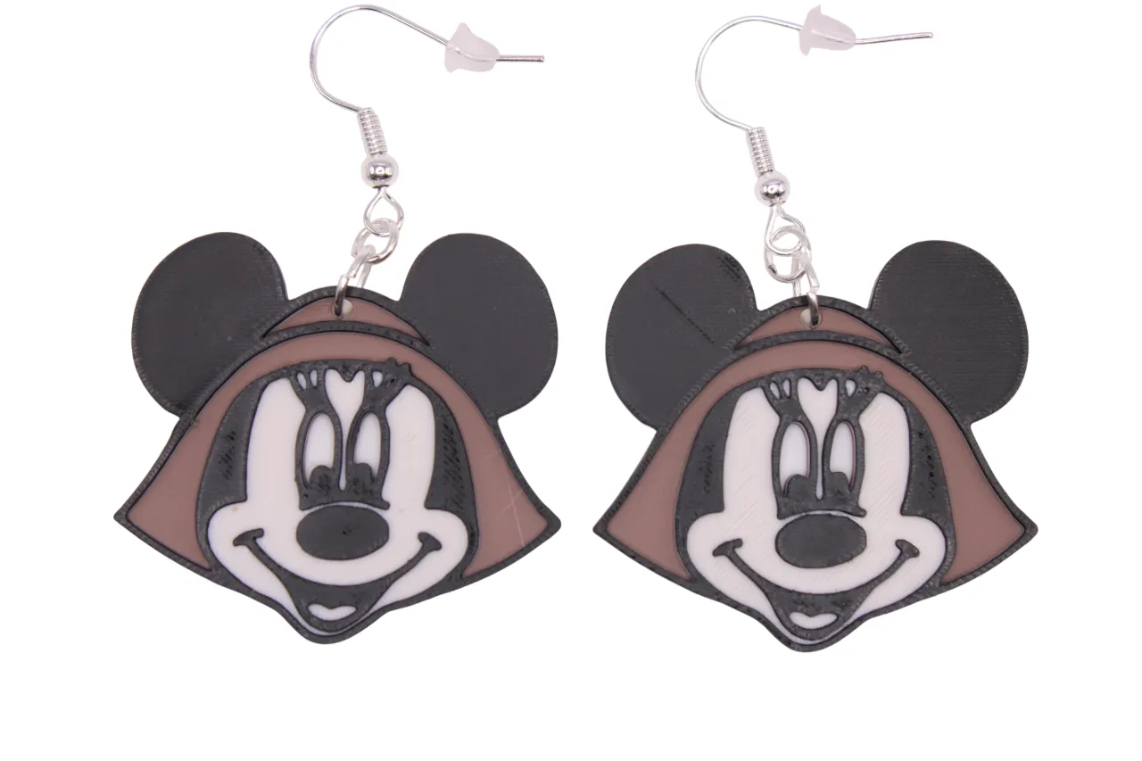 Thanksgiving Earrings Characters 1 - Mickey Mouse view 4