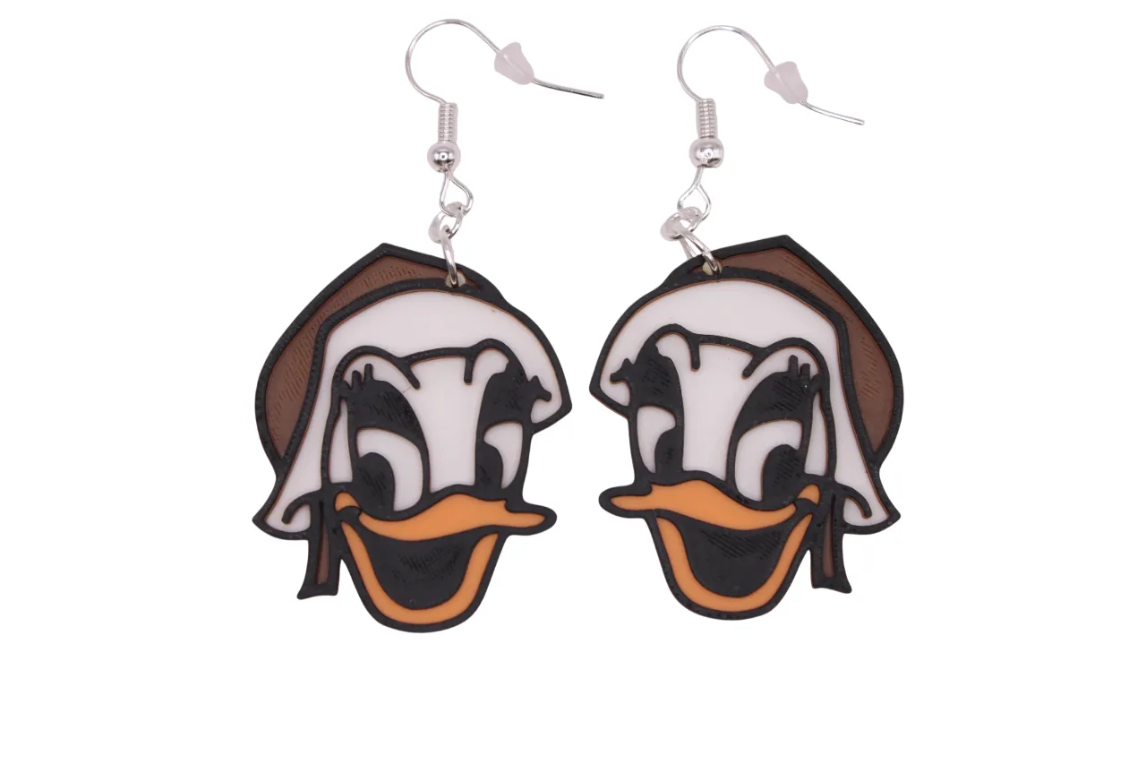 Thanksgiving Earrings Characters 1 - Mickey Mouse view 2